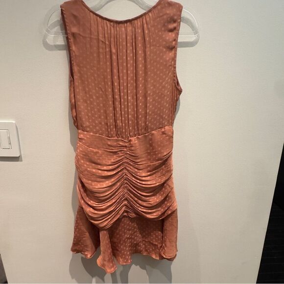 NWT- Storia Coral Polka Dot Dress Womens Size Small - Picture 7 of 9